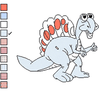 Color a Dinosaur Screenthot 2
